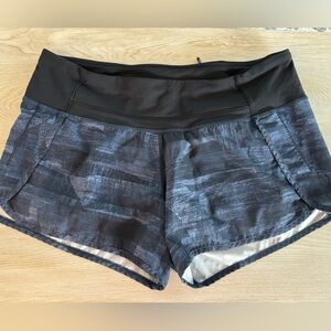 High rise racer back lululemon shorts great condition